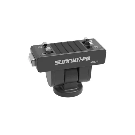 Sunnylife 1/4" Quick-Release Adapter with 180° Rotation for Insta360 X4 Air / X5 / Ace Pro 2 / 1 / Ace